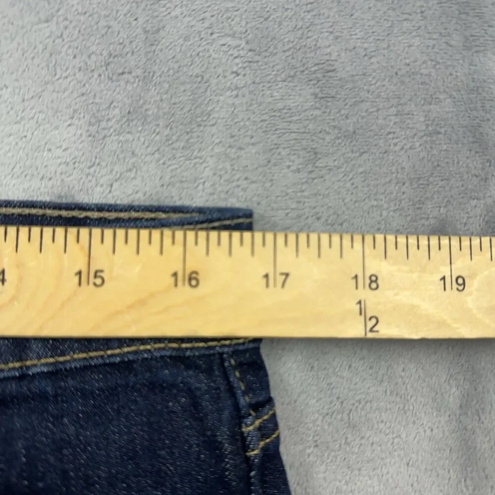 Levi's 513 Jeans Mens Size 33x30 Blue Slim Straight 5 Pocket Denim Dark Wash
